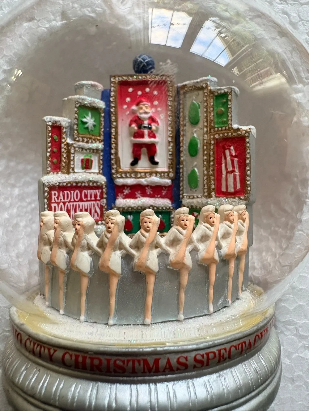 2008 Radio City Christmas Spectacular: The Rockettes Times Square Ornament Globe